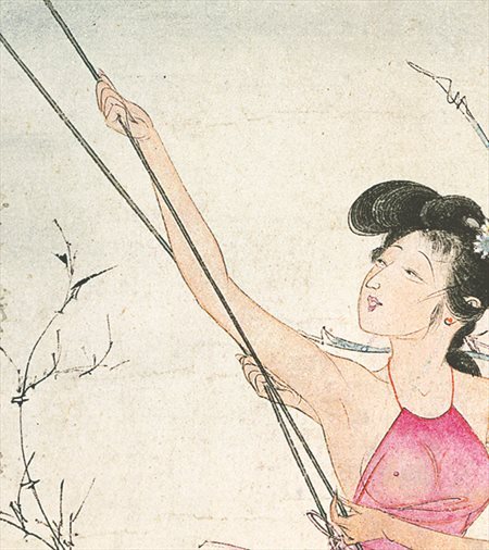 郧西-胡也佛的仕女画和最知名的金瓶梅秘戏图